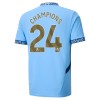 Officiële Voetbalshirt Manchester City Champions 24 Thuis 2024-25 - Heren